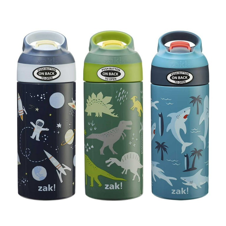 Zak Designs 14-oz Stainless Steel Vacuum Insulated Water Bottle, 3