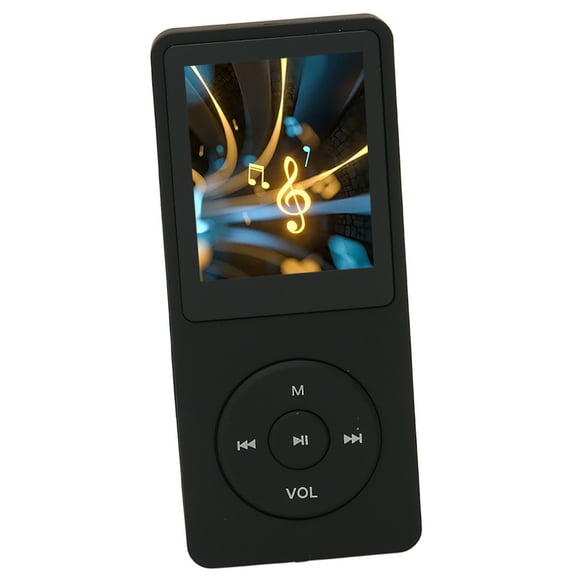 Lecteur MP3 8 Go avec Écran TFT 1.8 Pouces, Lecteur de Musique Portable avec Haut-Parleur, Radio FM, Enregistrement, Livre E, Son HiFi Sans Perte
