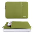 thumbnail image 2 of Mosiso Water-Repellent Polyester 13.3" Laptop Sleeve, Chartreuse, 2 of 6