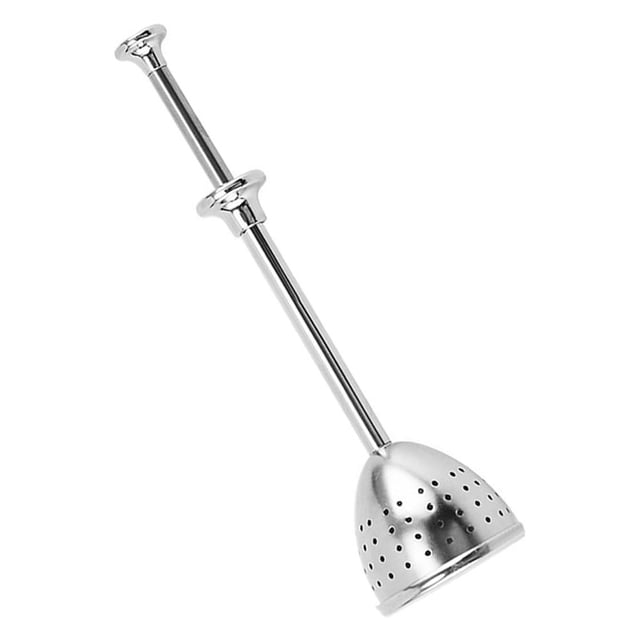 Injueey Infusor de té, colador ajustable de acero inoxidable, filtro multifuncional DIY, especias, cocina, hogar, Hotel, restaurante, Teteras
