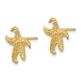 thumbnail image 2 of Primal Gold 14K Yellow Gold Starfish Earrings, 2 of 4