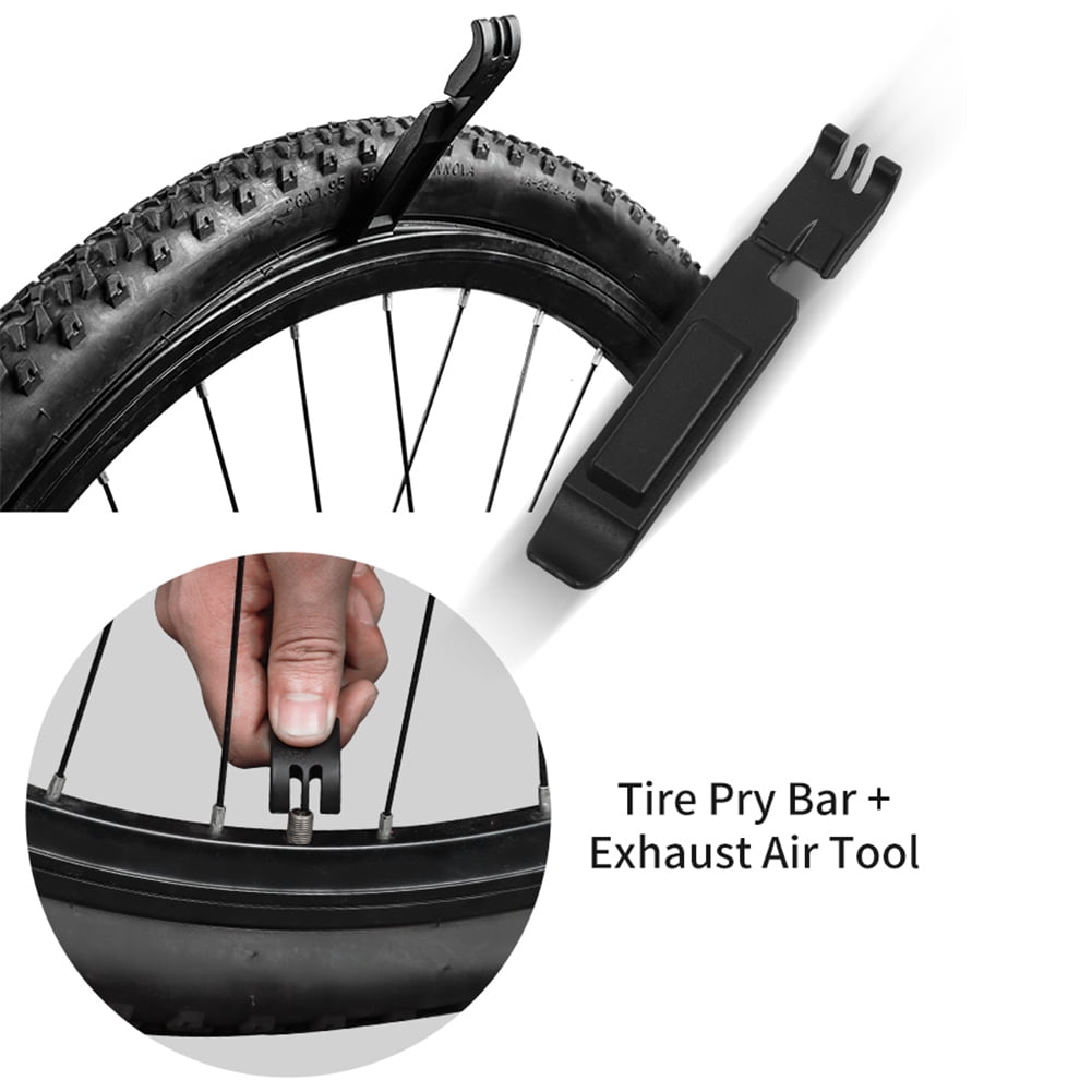 2pcs Bicycle Tire Tyre Lever MTB Road Bike Link Chain Plier Pry Repair Tool Kits