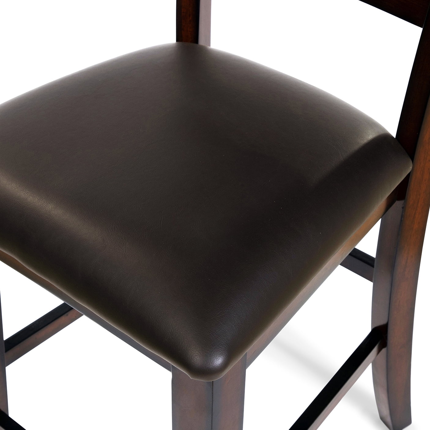 Furniture of America Kyle Modern Cherry Bar Stool (Set of 2)