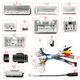 thumbnail image 3 of Aplicable a la nueva y antigua línea modificada de Toyota de alto equipamiento y bajo equipamiento con cable de alimentación de navegación de pantalla grande Android, caja de protocolo, 3 of 5