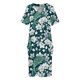 thumbnail image 4 of Vestido holgado de camaleón y orquídeas para mujer traje de verano con bolsillos estilo coreano, 4 of 7