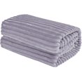 thumbnail image 1 of Cobija King Size de Rayas Bluelander Gris, 1 of 5