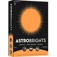 thumbnail image 1 of czcpp-Astrobrights Premium Color Cardstock, 65 lb, 8.5 x 11 Inches, 250 Sheets, Cosmic Orange, 1 of 3