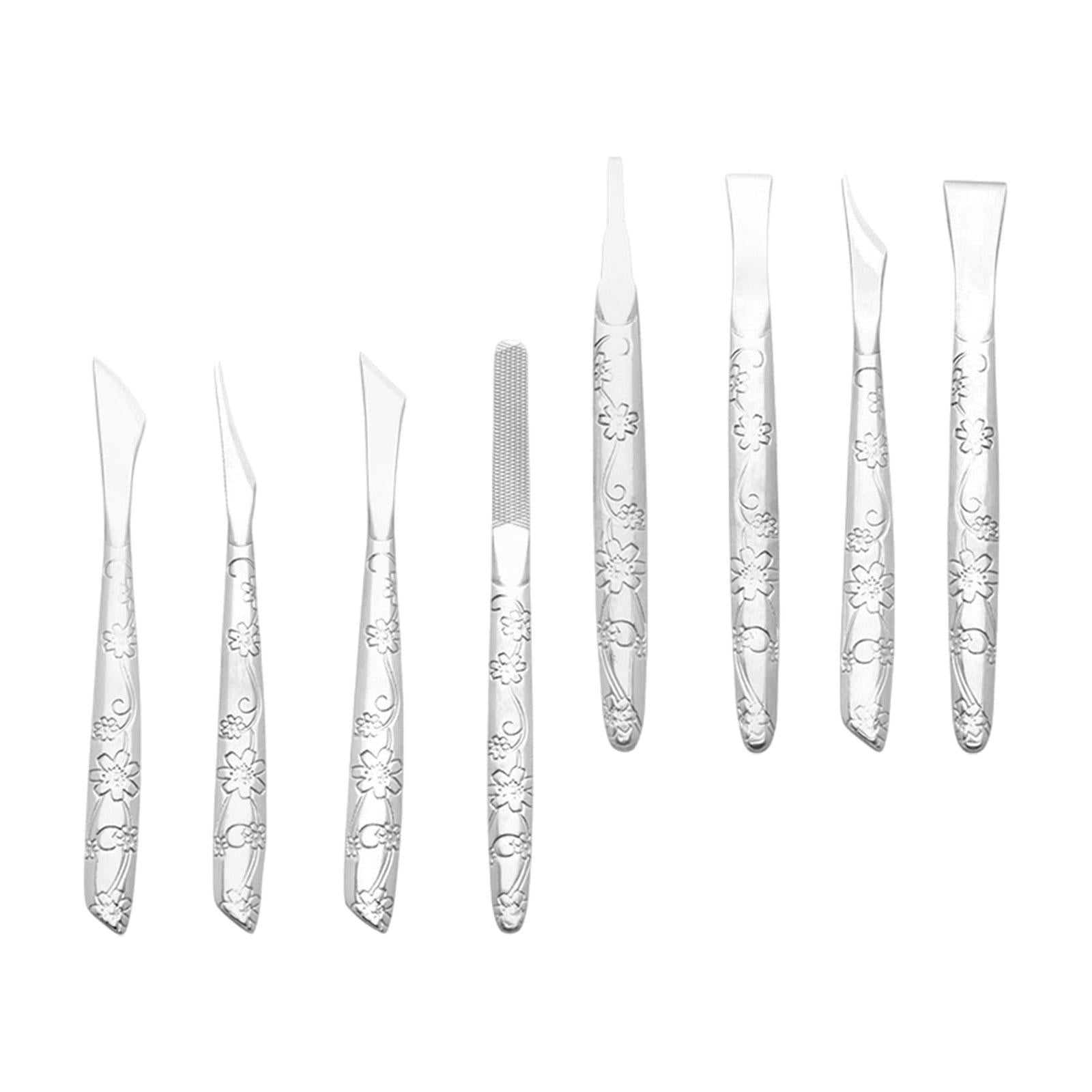 balikha 8 Pieces Leather Carving Knives,Replace ,DIY Crafting Nicking Tools,Leathercraft Working Tool for Repairing Arts Crafts