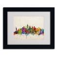 thumbnail image 2 of Trademark Art 'New York Skyline' Matted Framed Art by Michael Tompsett, 2 of 4
