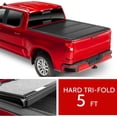 thumbnail image 4 of CCIYU 5FT Truck Bed Tonneau Cover Fit For Chevrolet Colorado 2015-2020,for GMC Canyon 2015-2020 Tonneau Bed Cover Exterior Accessories Replacement, 4 of 7
