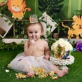 thumbnail image 2 of Great promotion! Children'S Birthday 1-Year-Old Lion-Crown Decoration, Birthday Border Crown Party Decoration Supplies, 2 of 3