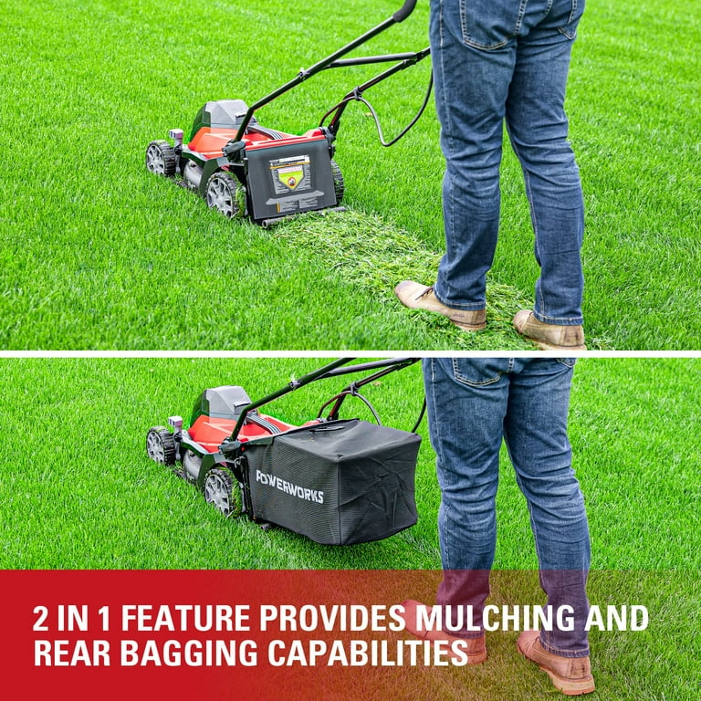 Powerworks 40v lawn mower battery sale