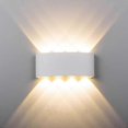 thumbnail image 3 of Lamps 8W LED Wall Lamp Sconce IP68 Waterproof Outdoor Wall Light Up Down Wall Lighting Warm White, 3 of 5