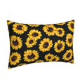 thumbnail image 2 of Bixox Sunflower Printed Pillow Protector,Super Soft Ideal for Home,Guests,Rentals - 16"x24", 2 of 8