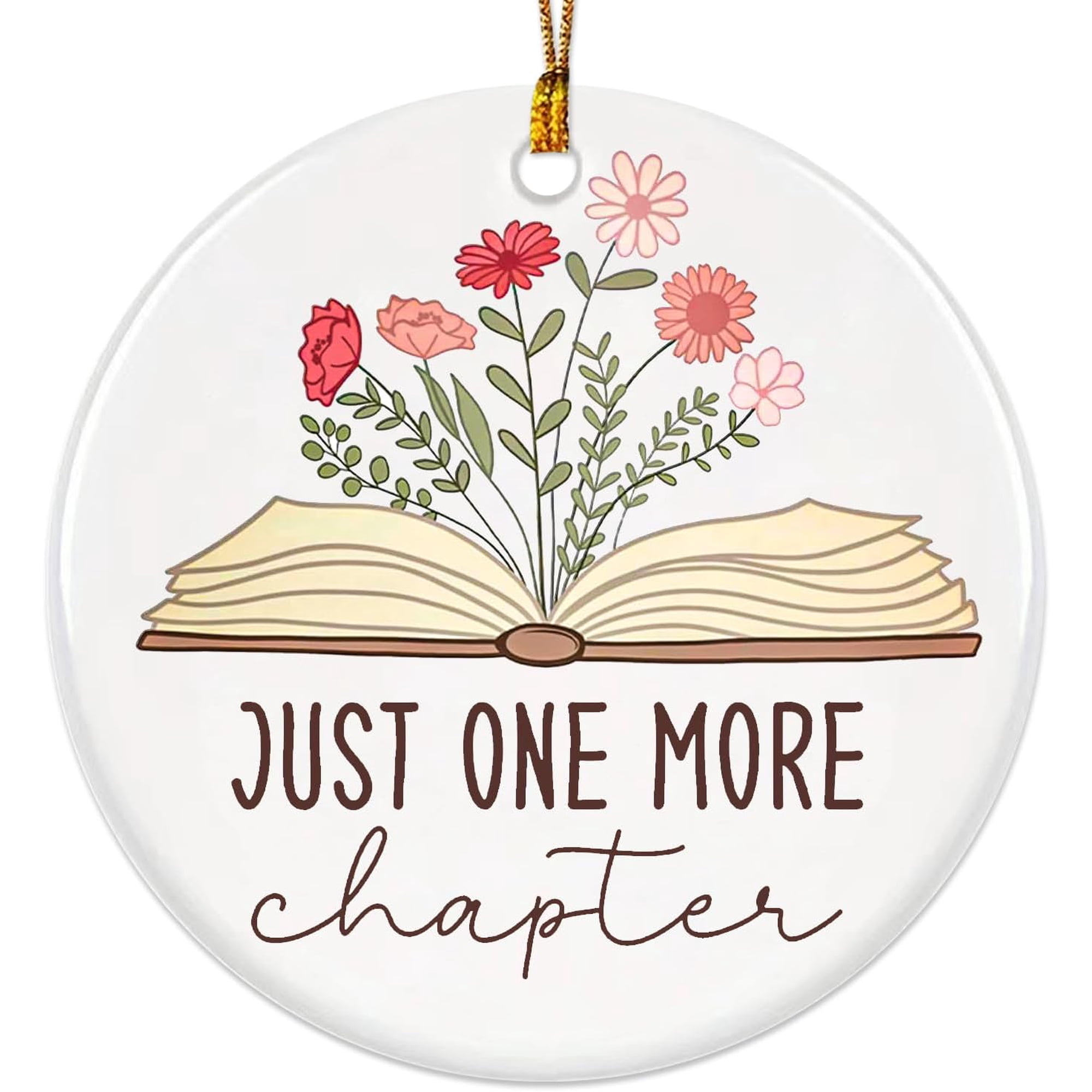Book Lover Ornament Books Ornaments for Christmas Tree Bookworm Library Reading Ornament - Book Lovers Gifts Books Club Gifts for Women : Home & Kitchen