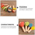 thumbnail image 3 of 3pcs Funny Baby Handheld Soundboards Fun Wooden Castanets (Random Style), 3 of 6