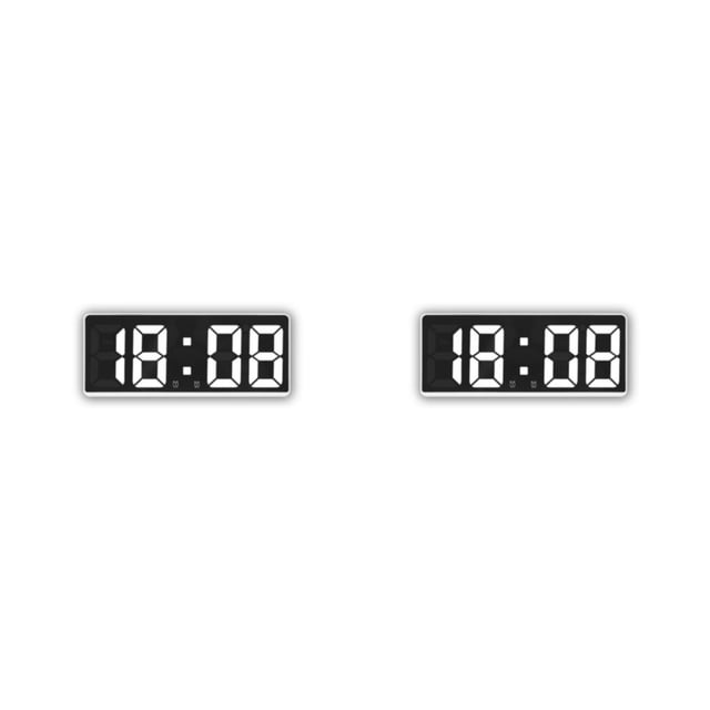Reloj Digital LED Billuyoard Rectangular Reemplazo ABS