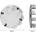 thumbnail image 2 of 4 Pcs Wheel Center Caps (68mm/2.68inch), Rim Center Caps Hub Cover, 2 of 2