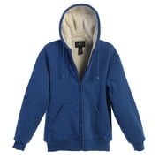 Gioberti Men's Soft Heavyweight Sherpa Lined Fleece Hoodie Jacket