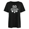 thumbnail image 2 of Fête de la Saint-Patrick Shirt Women Saint-Valentin Day Imprimé Hiver Décontracté Floral Haut Fête de la Saint-Patrick Shirts for Women, 2 of 4