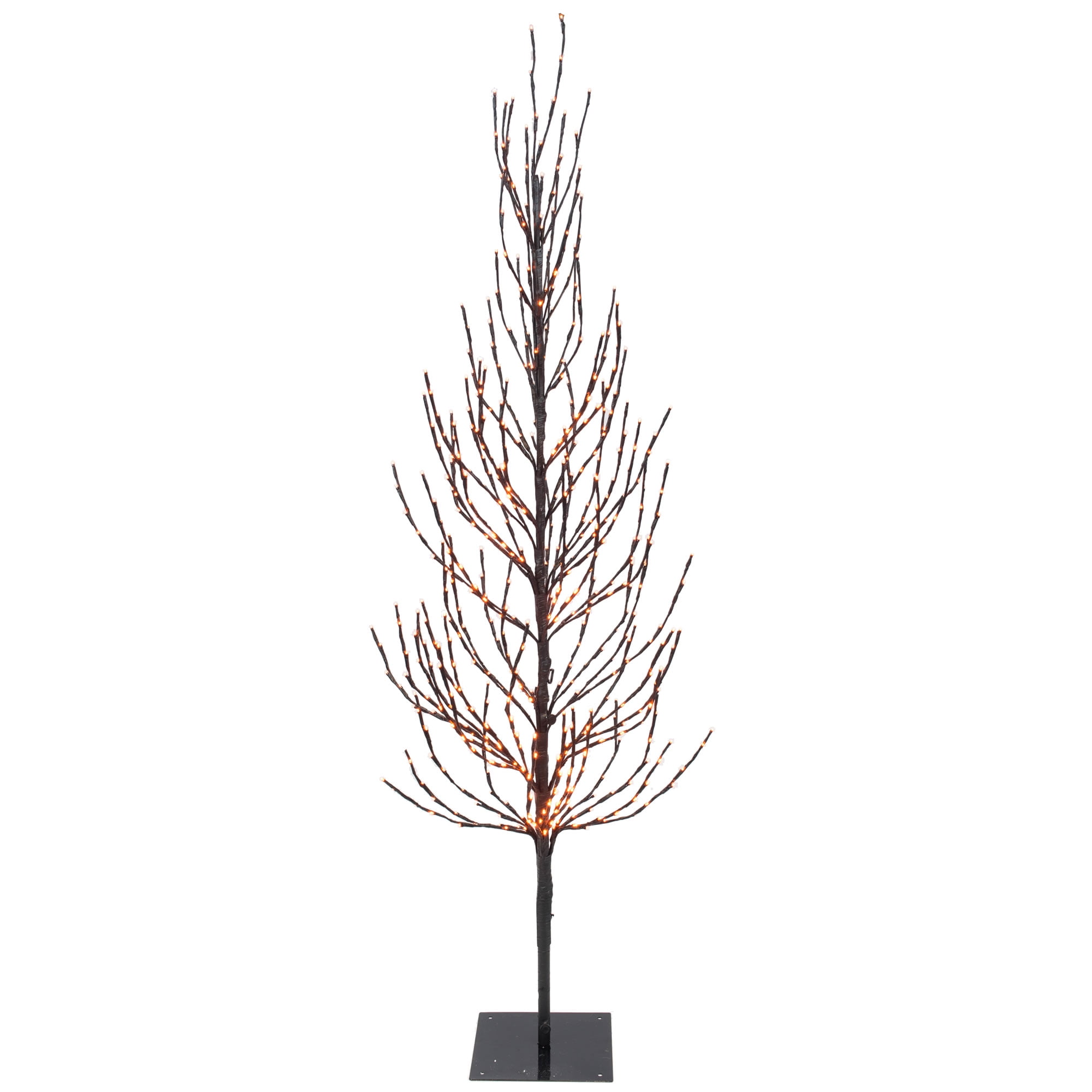 Puleo International 4 Ft Pre Lit Twig Tree With 160 White Led Twinkle Lights Walmart Com
