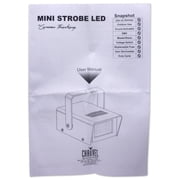 2 Chauvet DJ MINI STROBE LED Compact Strobe Lights With Austable Strobe Rate