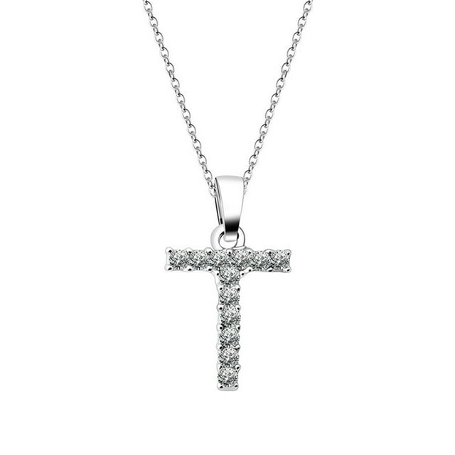 Moda mujer regalo 26 letra inglesa nombre cadena colgante collares joyería Wmkox8yi sjalhkljlk5610
