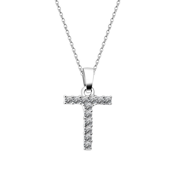 Moda mujer regalo 26 letra inglesa nombre cadena colgante collares joyería Wmkox8yi sjalhkljlk5610