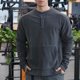 thumbnail image 1 of pstuiky Camisas casuales de manga larga para hombre, Suéter deportivo informal ajustado de manga larga, cuello redondo, medio botón y bolsillo para hombre, color sólido y cálido xxl, 1 of 7