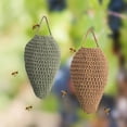 thumbnail image 3 of QualitChoice Large Crocheted Hornet Nest Decoy, Artificial Nest, Decoration, Durable Installation, For Parks, And Balconies Combination Style, 3 of 6