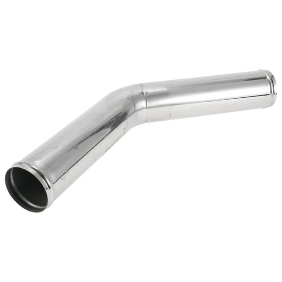 Tubo de escape de mandril de 45 grados con rodillo de bead, tubería personalizada para automóvil, tubo de escape modificado de 3.15" OD, longitud de 11.81", acero inoxidable T304