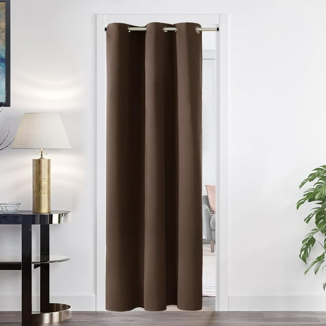 Panneau de Rideaux Thermiques Isolés Insonorisés pour Chambre, Salon et Chambre de Bébé, Œillets en Haut