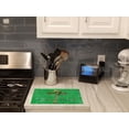 thumbnail image 2 of Carolines Treasures 8710LCB Welcome Palm Tree On Green Glass Cutting Board- Large, 2 of 2