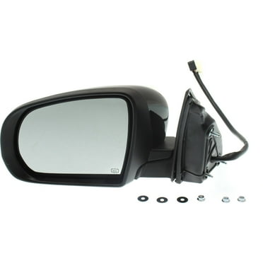 Mirror Compatible With 2014-2018 Jeep Cherokee Left Driver Side Heated In-housing Signal Light Paintable Kool-Vue