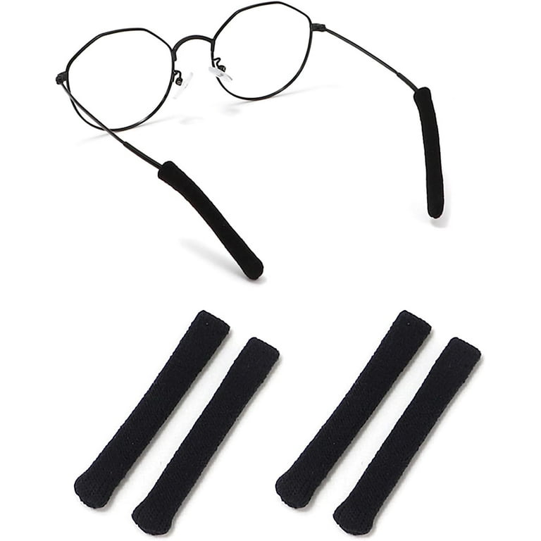 2pcs Glasses Holders Anti-slip Glasses Ear Grips Knitted Glasses Temple  Tips Sleeves