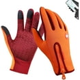 thumbnail image 1 of Guantes de invierno, guantes térmicos impermeables y resistentes al viento con pantalla táctil, ideales para hombres y mujeres para trabajar, andar en bicicleta o conducir en invierno., 1 of 6