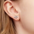 thumbnail image 2 of Vintage Dragon Sterling Silver Stud Earrings for Women Flying Dragon Small Studs Animal Cartilage Earrings Tragus Piercing Fashion Jewelry, 2 of 12
