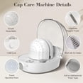 thumbnail image 4 of Máquina para el cuidado de gorras INNOPAW para planchar y secar. Restaura la forma natural de gorras deformadas con vapor y aire caliente y frío. Mantiene la gorra limpia y en su forma., 4 of 5