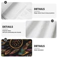 thumbnail image 7 of Yiaed Decorative Feathers Print Coral Velvet Wipes Absorbent Wipes Cleaning Cloths Household Table and Dish Wiping Cloths, 7 of 7