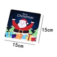 thumbnail image 3 of Ganfancp Christmas Insulation Mat Cute Christmas Mat Estera Aislante de Navidad Ofertas Del Día Posavasos X 1, 3 of 3