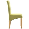 thumbnail image 4 of vidaXL Dining Chairs Accent Upholstered Side Chair with Wood Frame Fabric, 4 of 155