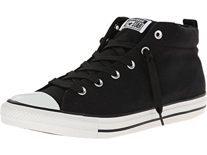 converse ctas street mid black
