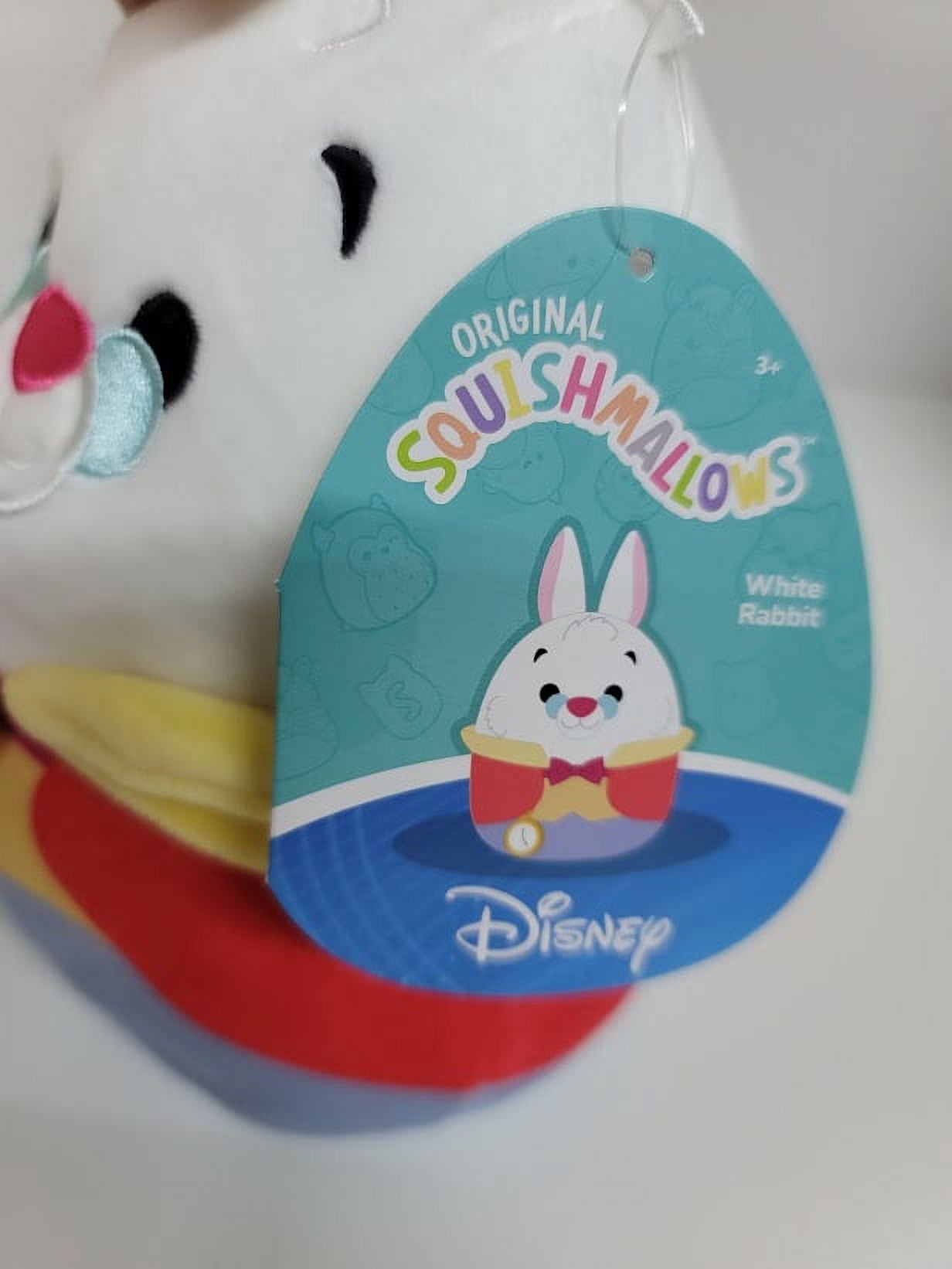 NEW Squishmallows White Rabbit 7.5 Plush - Disney's Alice in