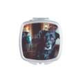 thumbnail image 1 of Black Dog Miroir Photo Animal de Compagnie Portable Compact de Poche Maquillage Double Face en Verre, 1 of 3