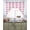 Pink White, variant on Bowknot Pink Swag Valances for Windows, Small Curtains Drapes, Farmouse Bow Ribbon Tie Aesthetics Kitchen Window Curtains Over Sink Rod Pocket Window Treatment Valance for Bedroom/Bathroom 56"x36"