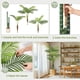 thumbnail image 3 of QinaQin Palmera artificial Golden Cane con base blanca, planta decorativa grande para sala, patio, interior o exterior, 3 of 6
