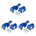 thumbnail image 2 of Guardoinrt 2pcs/set Innovative And Motorcycle Fork Bottom Shoe Guard Cover Protector blue 3Set, 2 of 6
