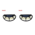 thumbnail image 1 of Kearding Luz de pared LED de 600lm, luz de valla con Sensor PIR, luz de jardín de energía Solar IP65, lámpara de pared nocturna impermeable para 102LED 2piezas Kearding CBP159610, 1 of 6
