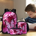 thumbnail image 5 of Juego de mochilas para niños con estuche y bolsa de almuerzo - Mochila escolar de gran capacidad para niños y niñas, set de 3 piezas para alumnos de primaria, duradero y cómodo, 5 of 5