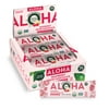ALOHA, Plant Based Protein Bars, Raspberry White Chocolate (Pack of 12)
